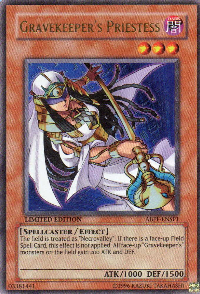 Gravekeeper's Priestess ABPF-ENSP1 Ultra rare