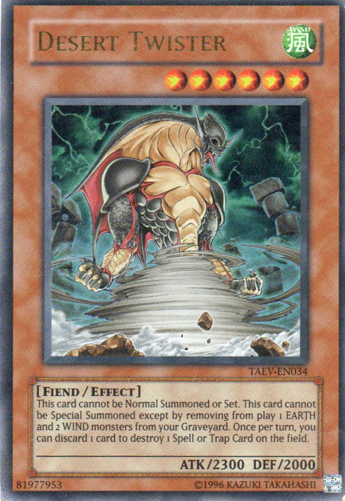 Desert Twister TAEV-EN034 Ultra rare