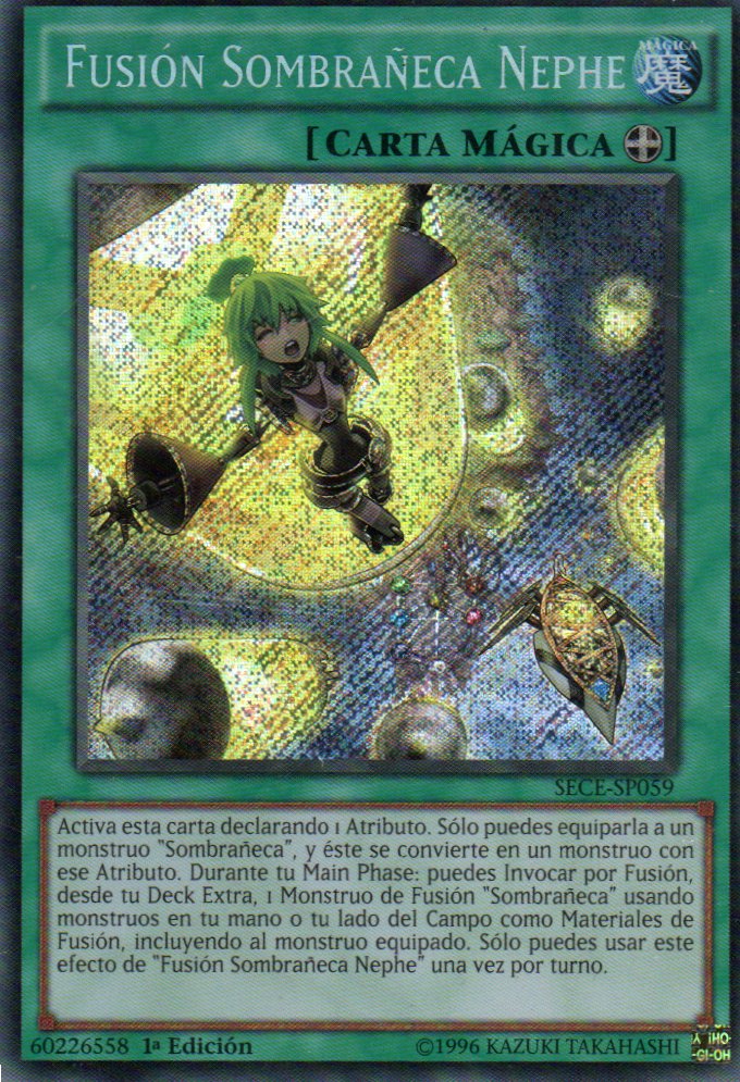 Fusion Sombrañeca Nephe SECE-SP059 Secret rare