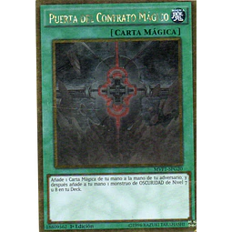 Puerta del Contrato Magico MVP1-SPG20 Gold rare