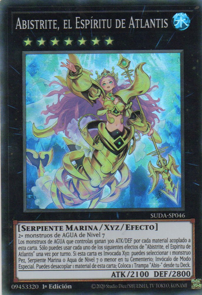 Abistrite, el Espiritu de Atlantis SUDA-SP046 Super rare