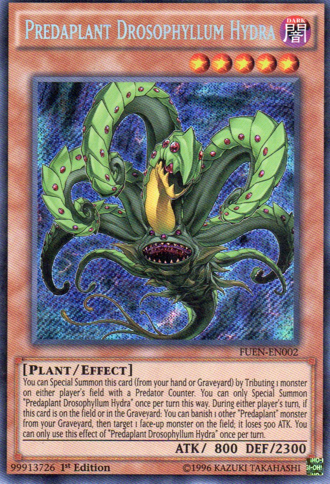 Predaplant Drosophyllum Hydra FUEN-EN002 Secret rare