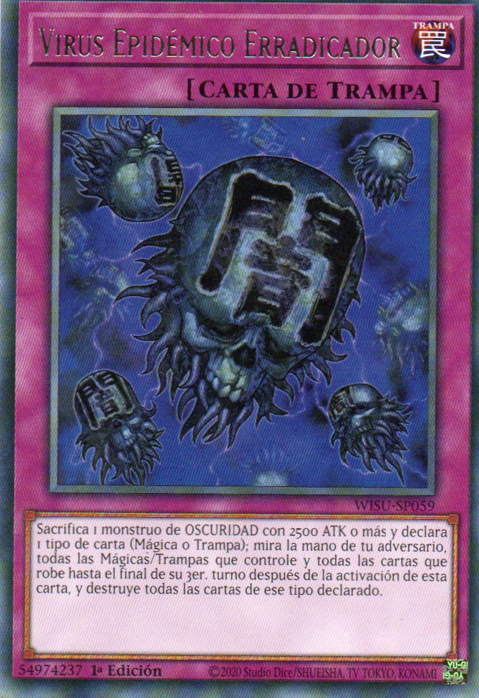 Virus Epidemico Erradicador WISU-SP059 Rare