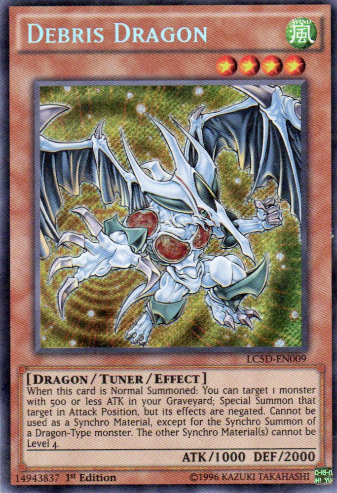 Debris Dragon LC5D-EN009 Secret rare