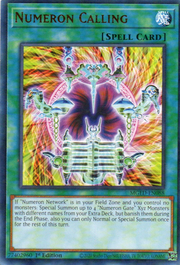Numeron Calling MGED-EN088 Rare