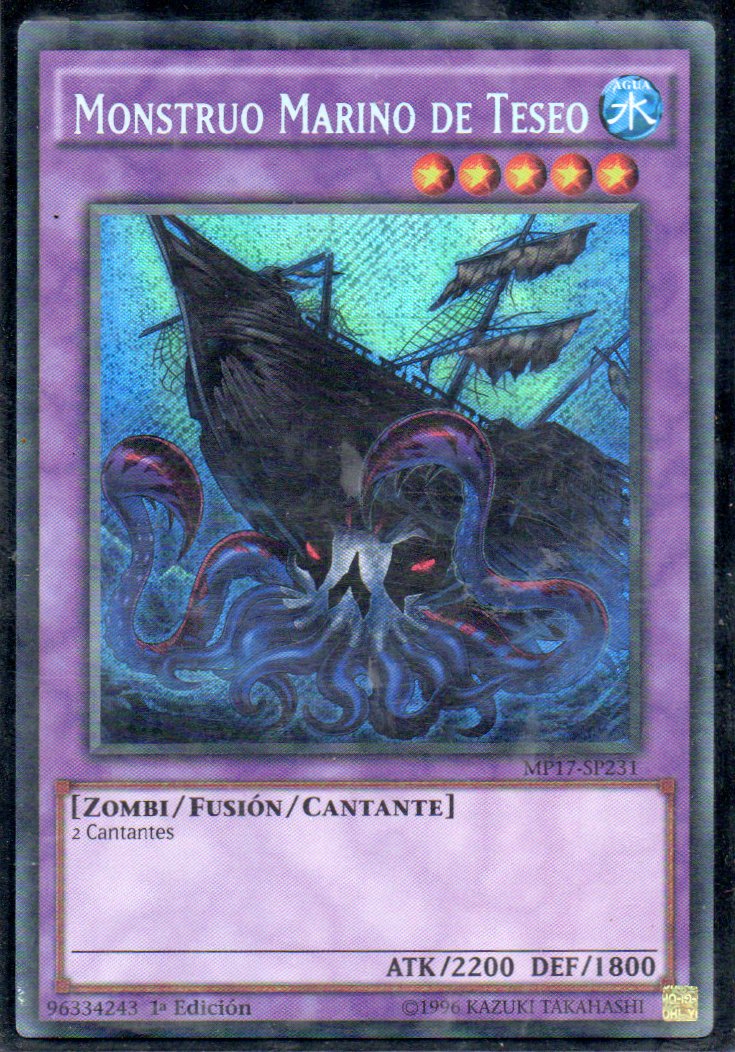 Monstruo Marino de Teseo MP17-SP231 Secret rare