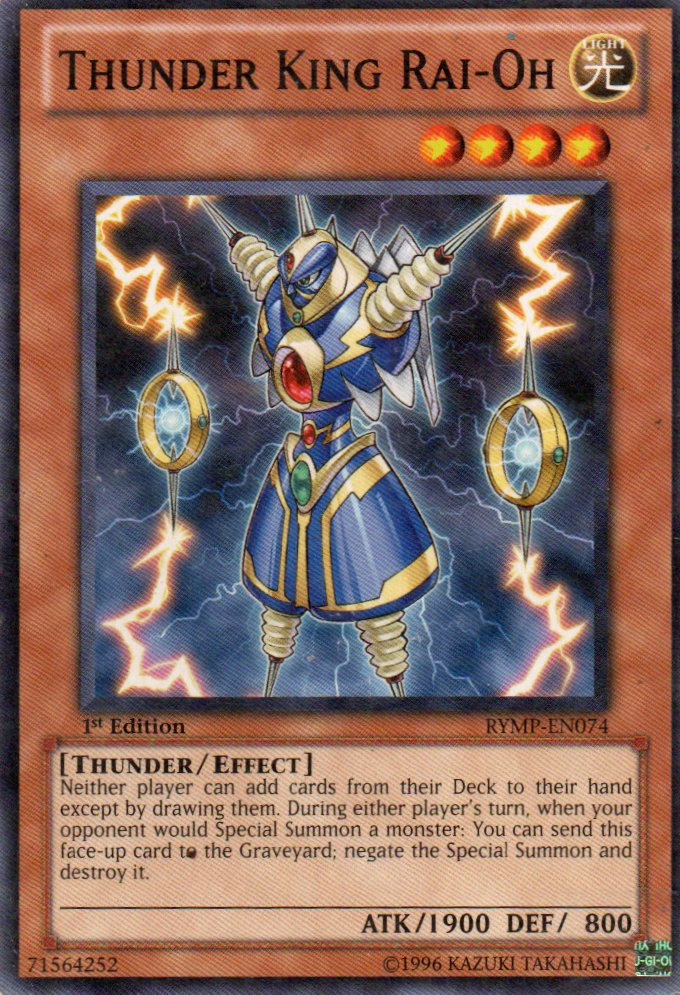 Thunder King Rai-Oh RYMP-EN074 Commun