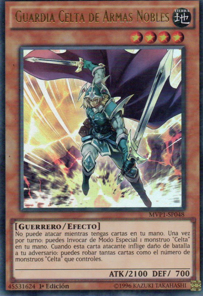 Guardia Celta de Armas Nobles MVP1-SP048 Ultra rare