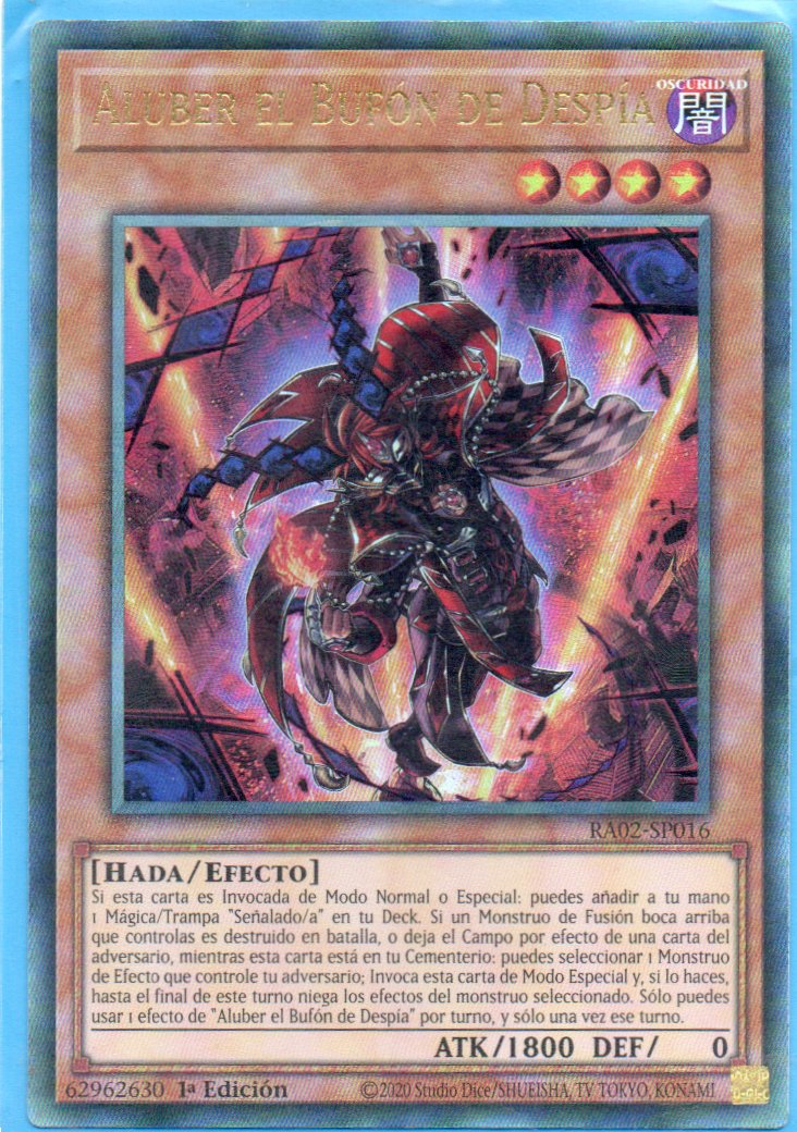 Aluber, el Bufon de Despia RA02-SP016 Ultra rare
