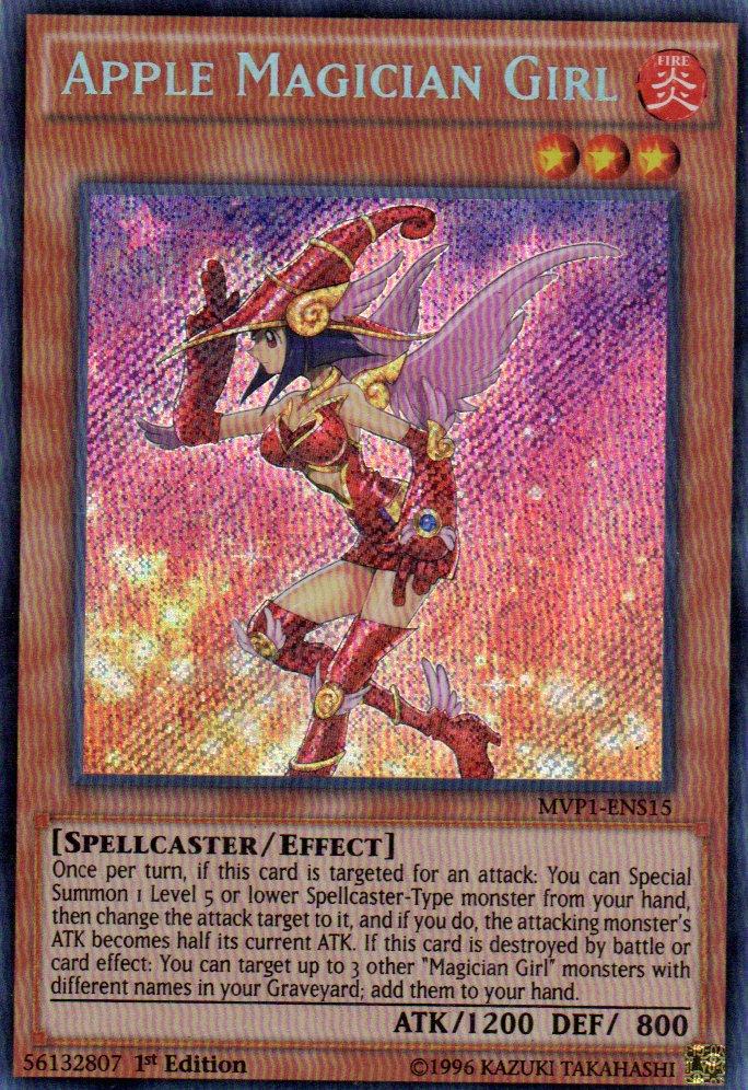 Apple Magician Girl MVP1-ENS15 Secret rare