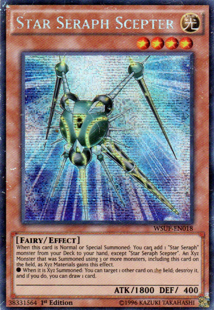 Star Seraph Scepter WSUP-EN018 Secret rare