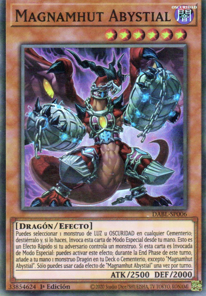 Magnamhut Abystial DABL-SP006 Super rare