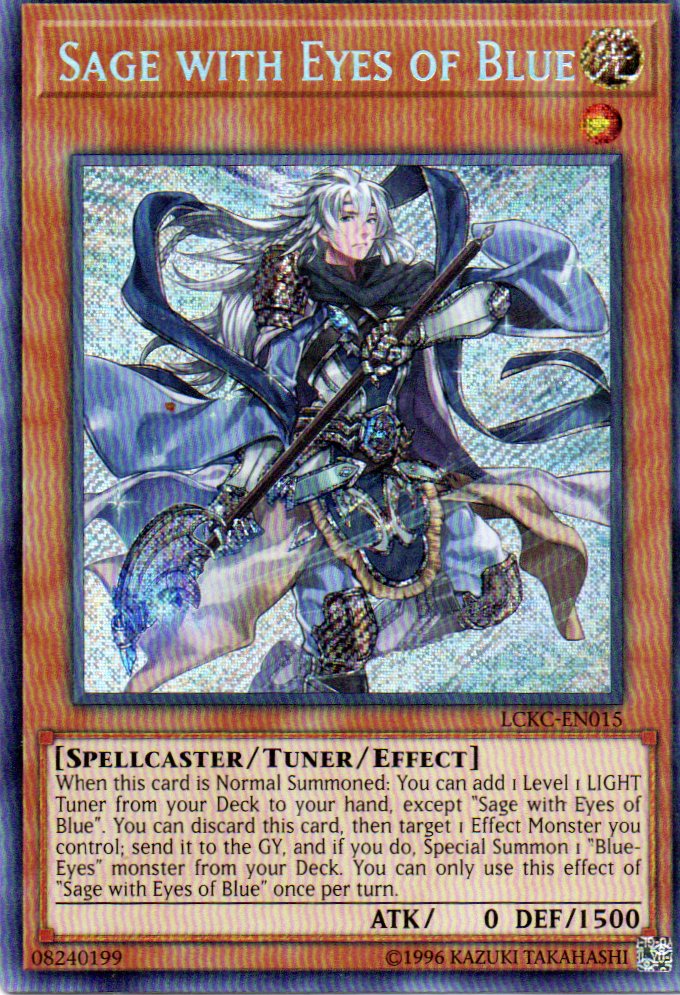 Sage with Eyes of Blue LCKC-EN015 Secret rare