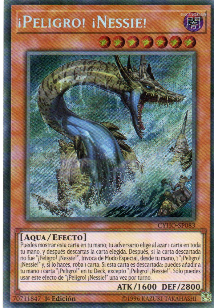 ¡Peligro! ¡Nessie! CYHO-SP083 Secret rare