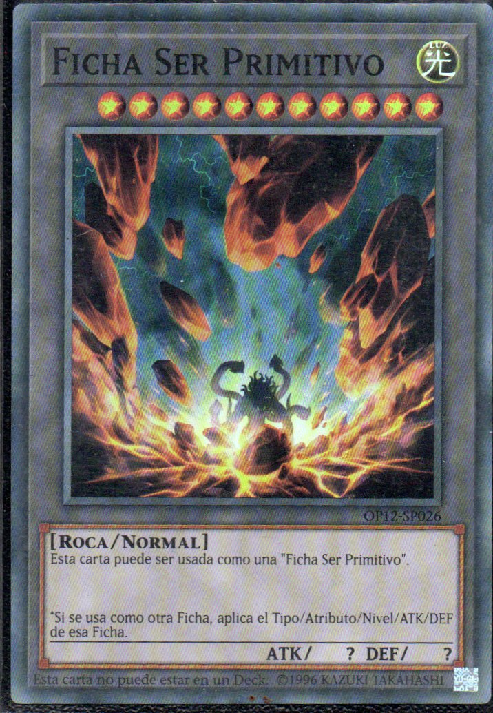 Ficha Ser Primitivo OP12-SP026 Super rare