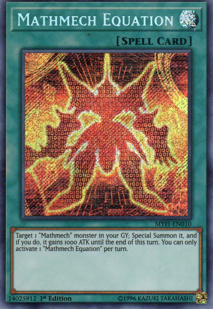 Mathmech Equation MYFI-EN010 Secret rare
