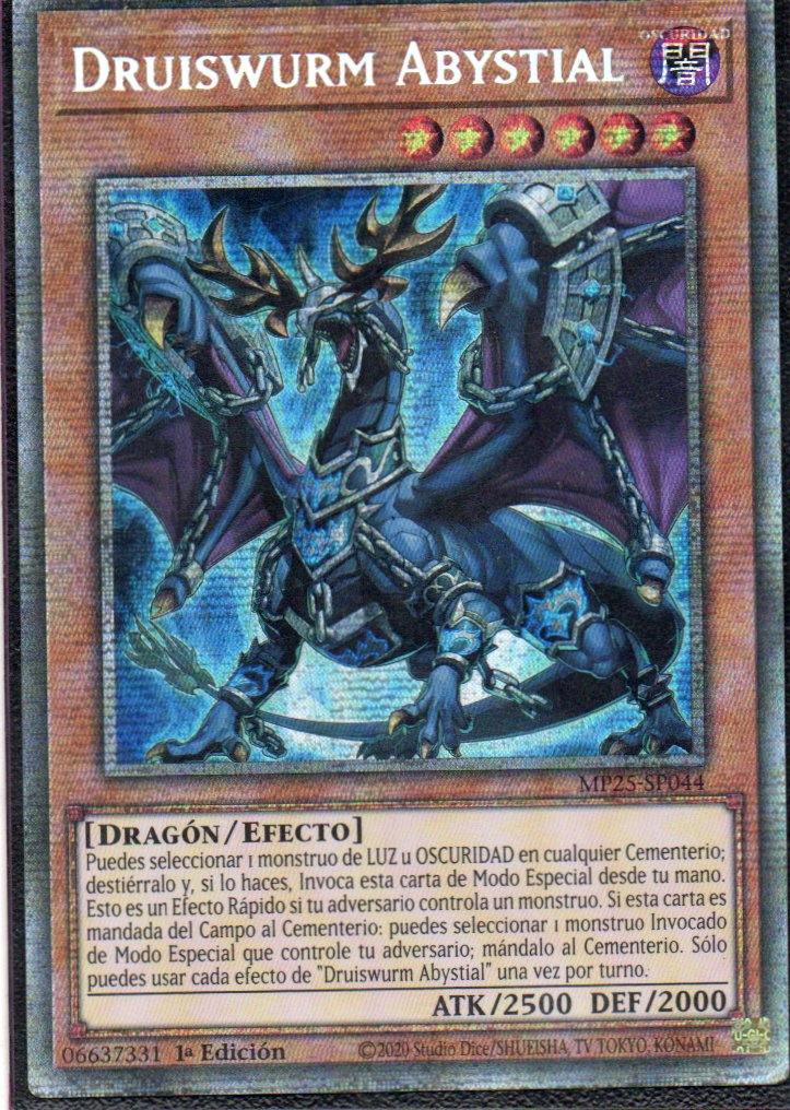 Druiswurm Abystial MP25-SP044 Starlight rare
