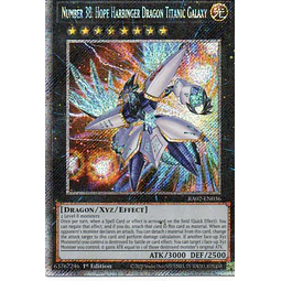 Number 38: Hope Harbinger Dragon Titanic Galaxy RA02-EN036 Platinum rare