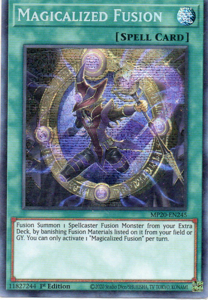 Magicalized Fusion MP20-EN245 Secret rare