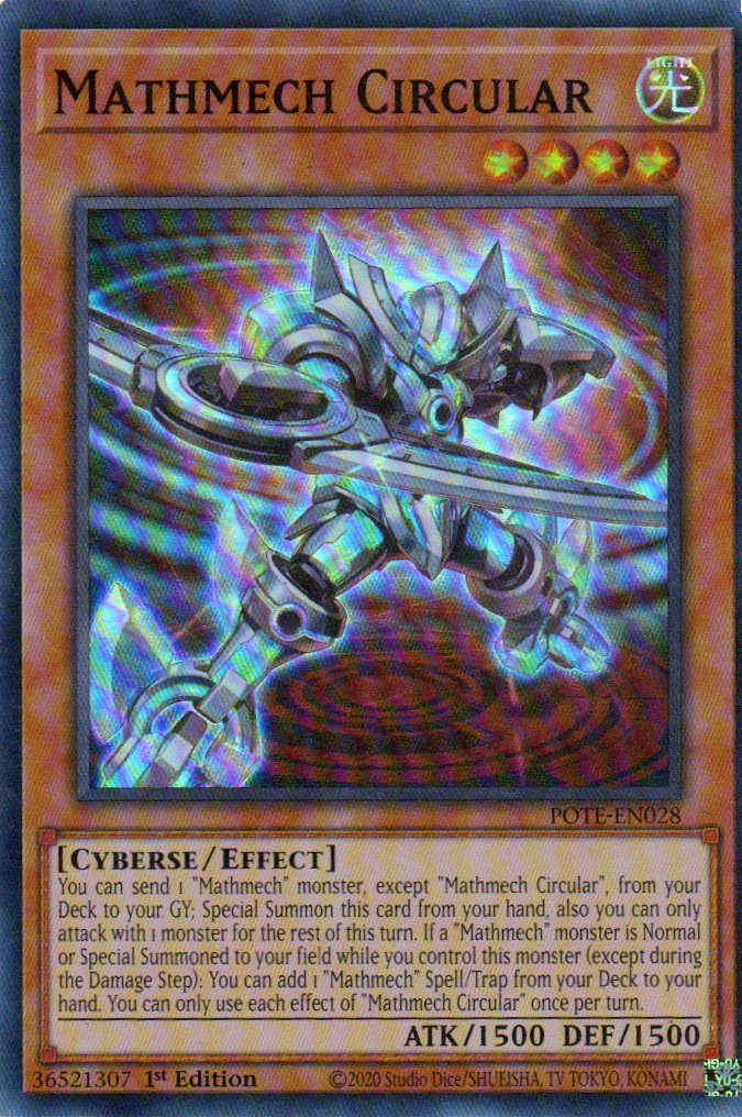 Mathmech Circular POTE-EN028 Super rare