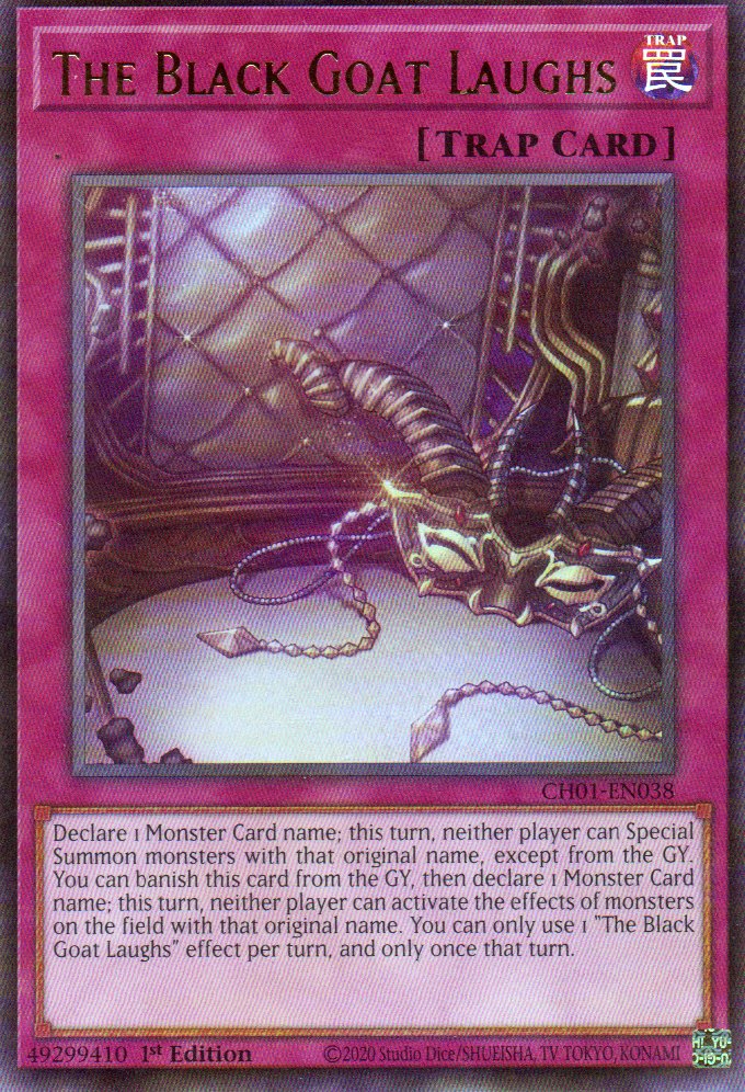 The Black Goat Laughs CH01-EN038 Ultra rare