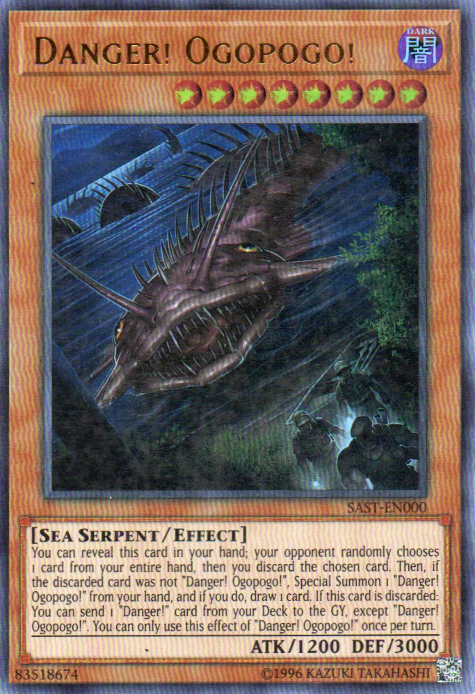 Danger! Ogopogo! SAST-EN000 Ultra rare