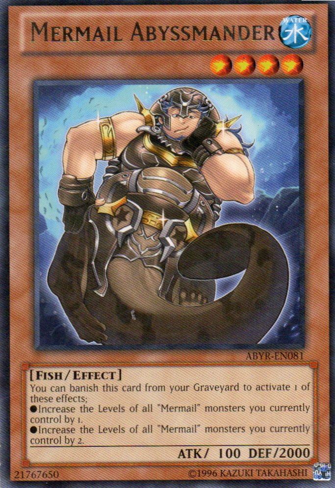 Mermail Abyssmander ABYR-EN081 Rare