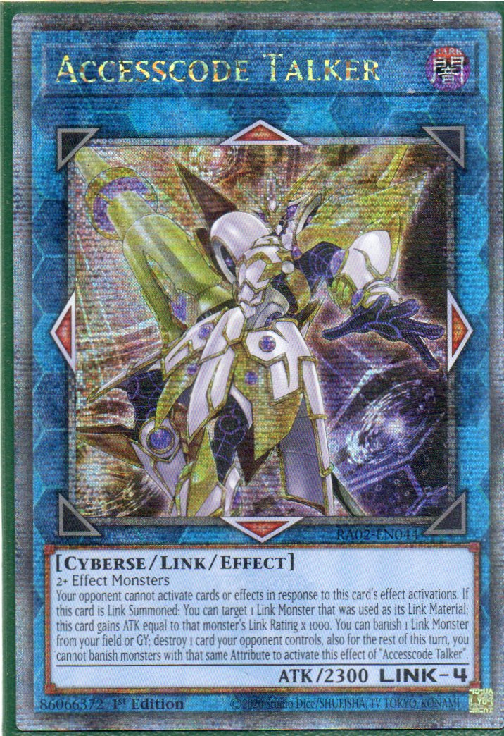 Accesscode Talker RA02-EN044 Quarter rare