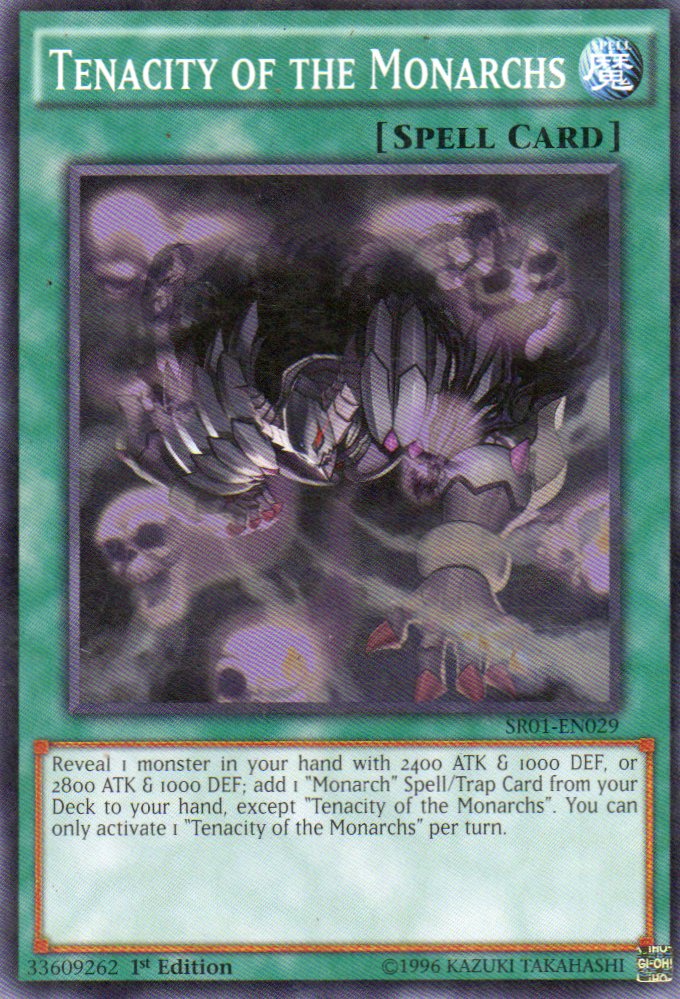 Tenacity of the Monarchs SR01-EN029 Commun