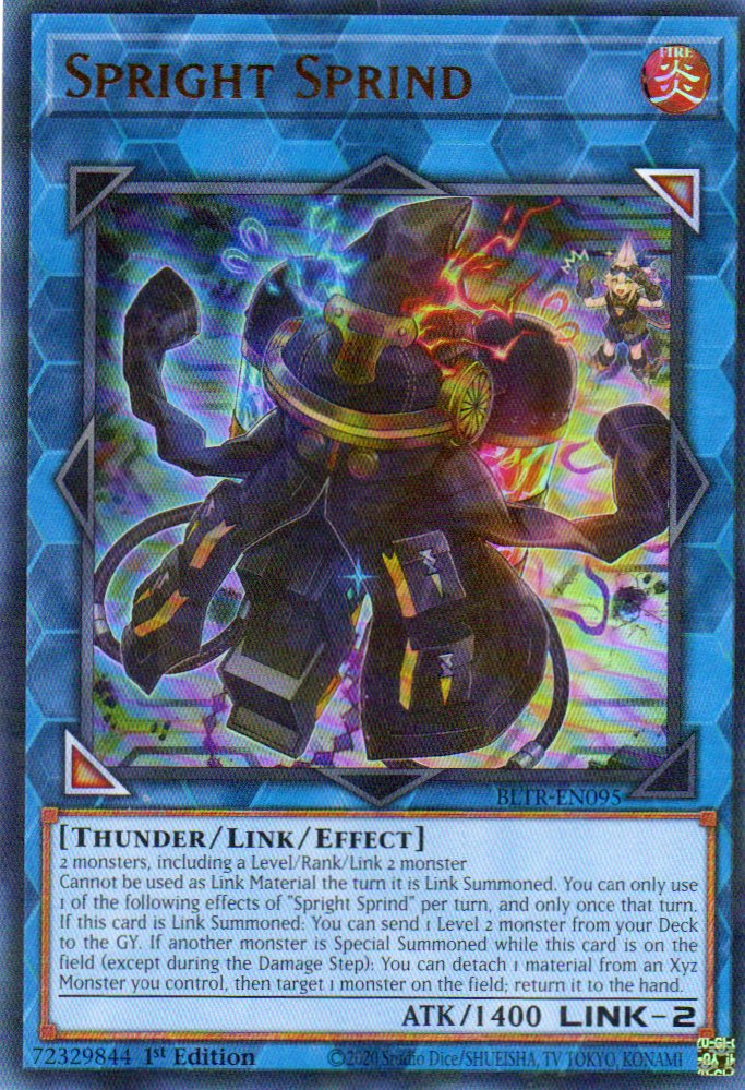 Spright Sprind BLTR-EN095 Ultra rare