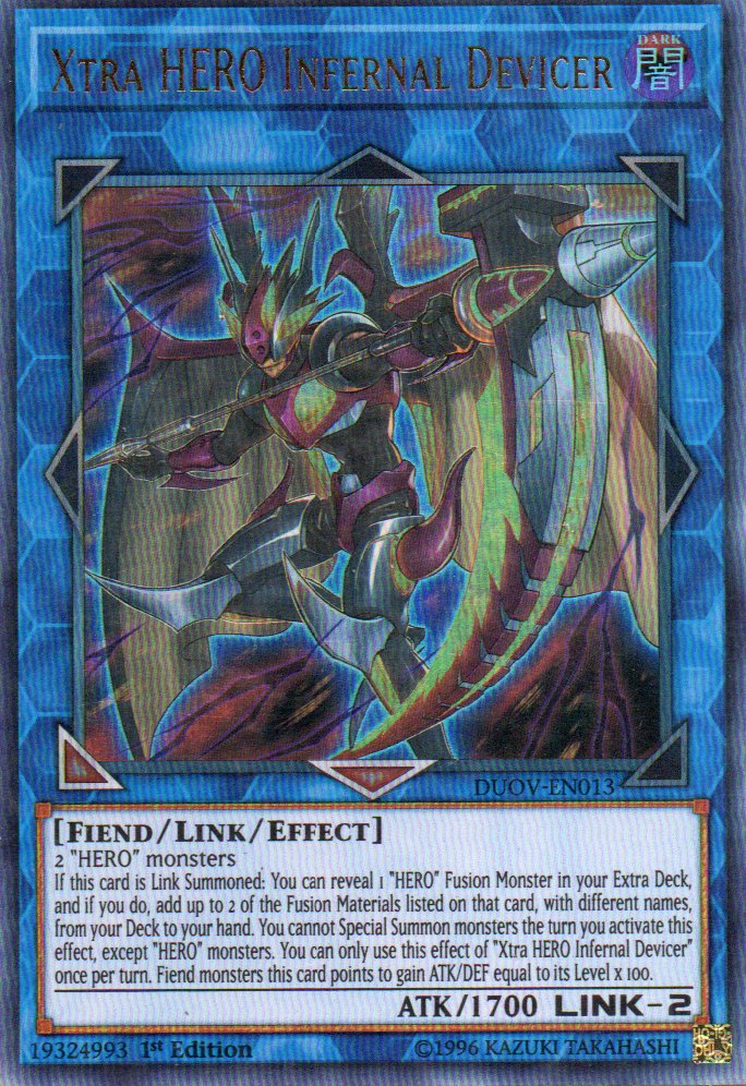 Xtra HERO Infernal Devicer DUOV-EN013 Ultra rare