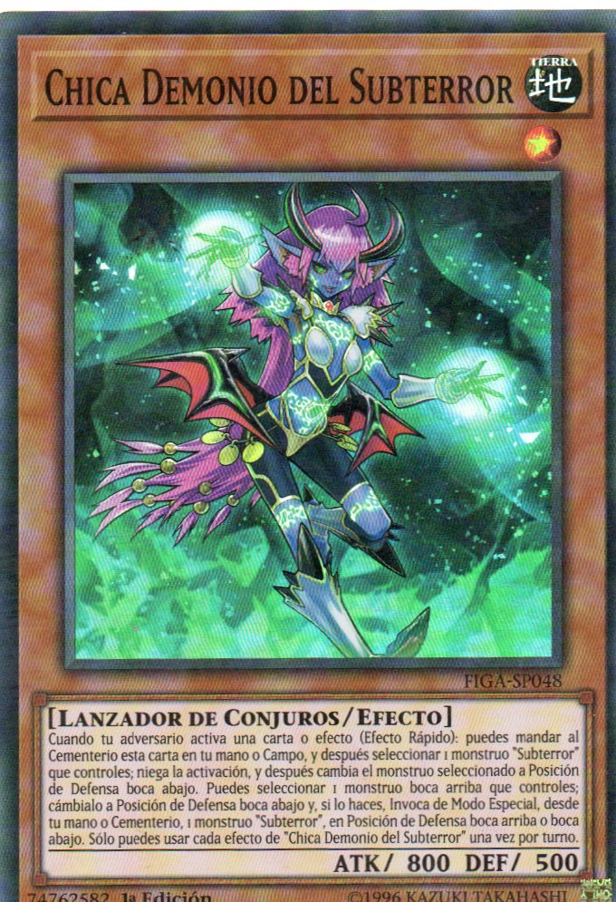 Chica Demonio del Subterror FIGA-SP048 Super rare
