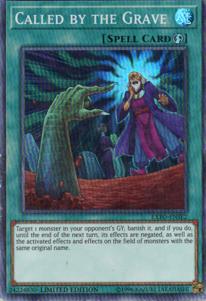 Called by the Grave EXFO-ENSE2 Super rare