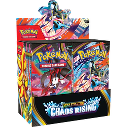 Booster Display Chaos Rising Pokemon TCG Ingles