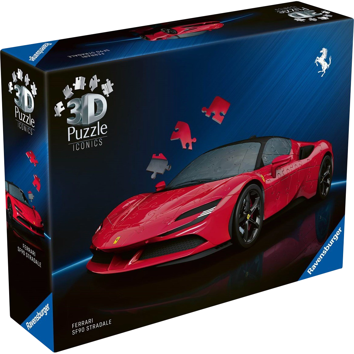 Ravensburger Ferrari Stradale 3D Puzzle 108pz - Rompecabezas