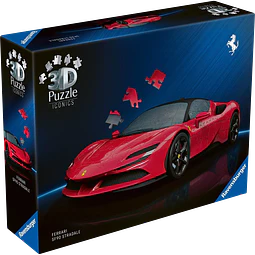 Ravensburger Ferrari Stradale 3D Puzzle 108pz - Rompecabezas