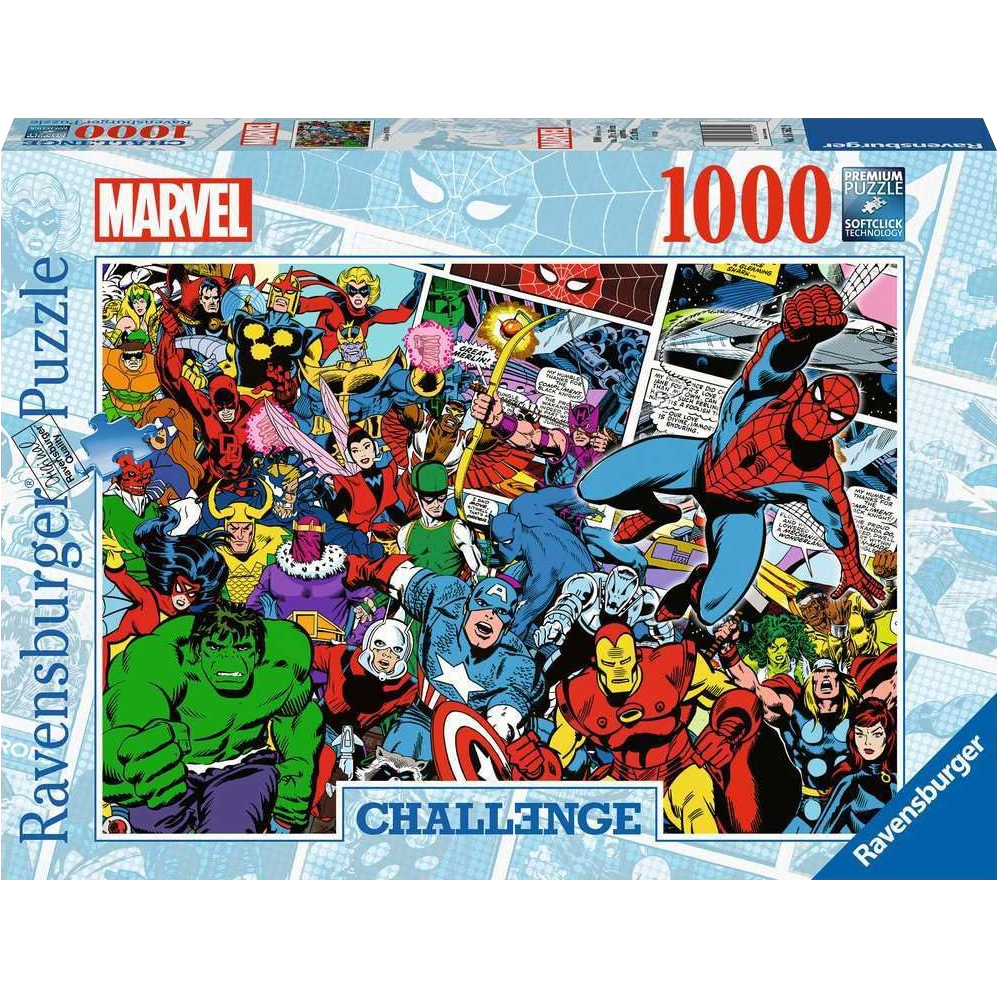 Marvel Avengers Comic Ravensburger 1000pz – Rompecabezas 