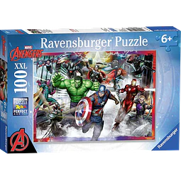 Marvel Avengers Ravensburger 100pz XXL - Rompecabezas
