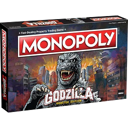 Monopoly Godzilla Monster Edition - Juego de Mesa