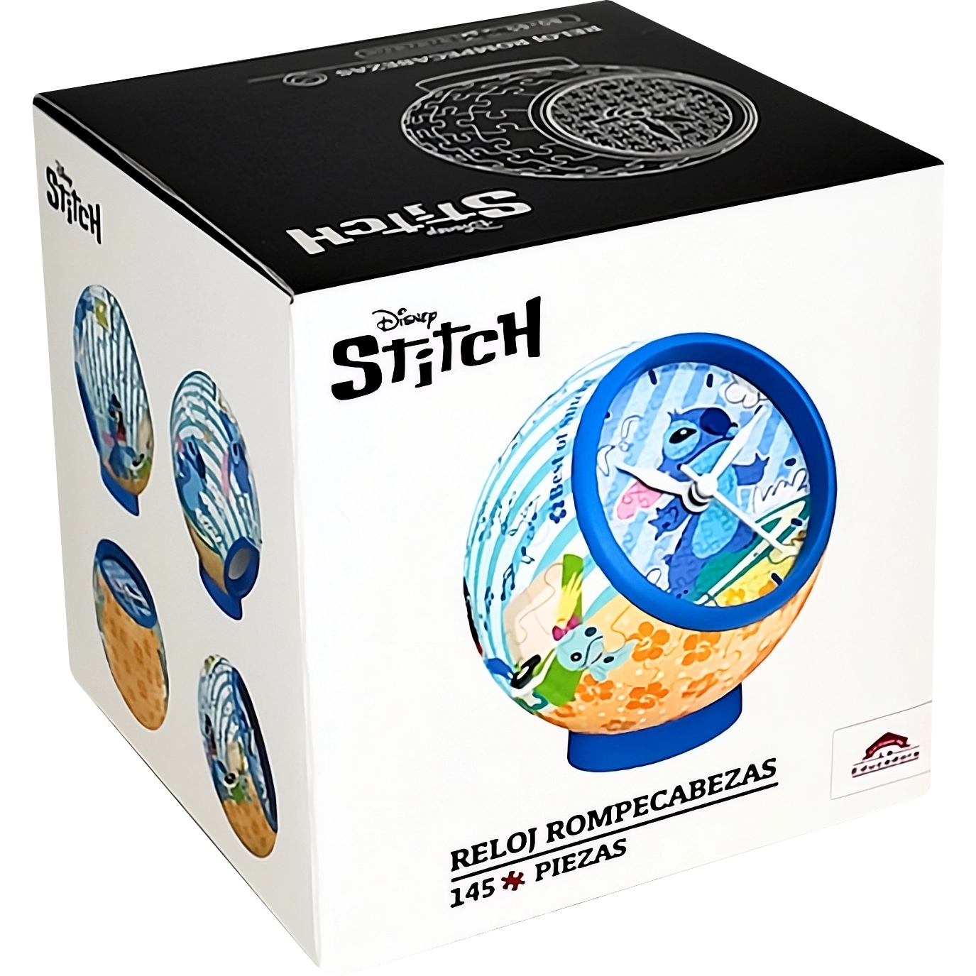 Reloj Reloj Stitch Ama las Olas Disney 145 pz - Rompecabezas