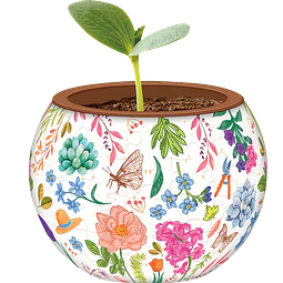 Maceta Pequeño Jardín 80 pz - Rompecabezas