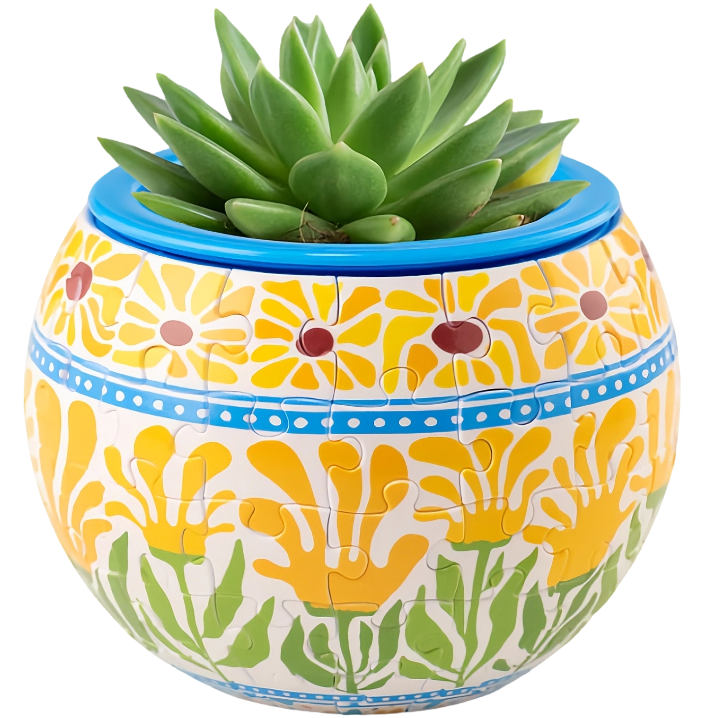 Maceta Flores de Verano - Rompecabezas
