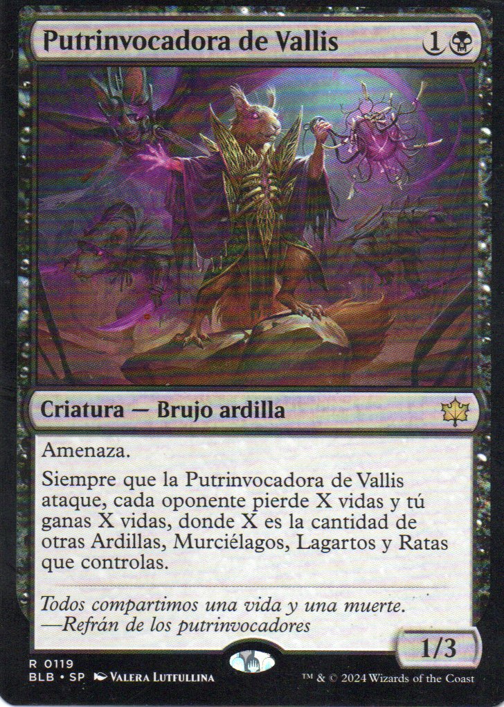 Putrinvocadora de Vallis BLB 119 Rare