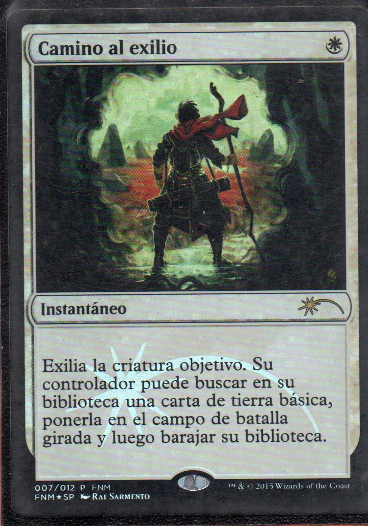 Camino al Exilio FNM 7 Promo Foil