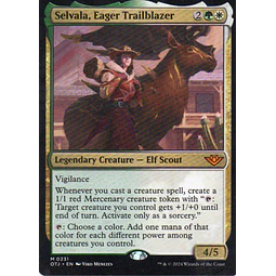 Selvala, Eager Trailblazer OTJ 231 Mythic rare