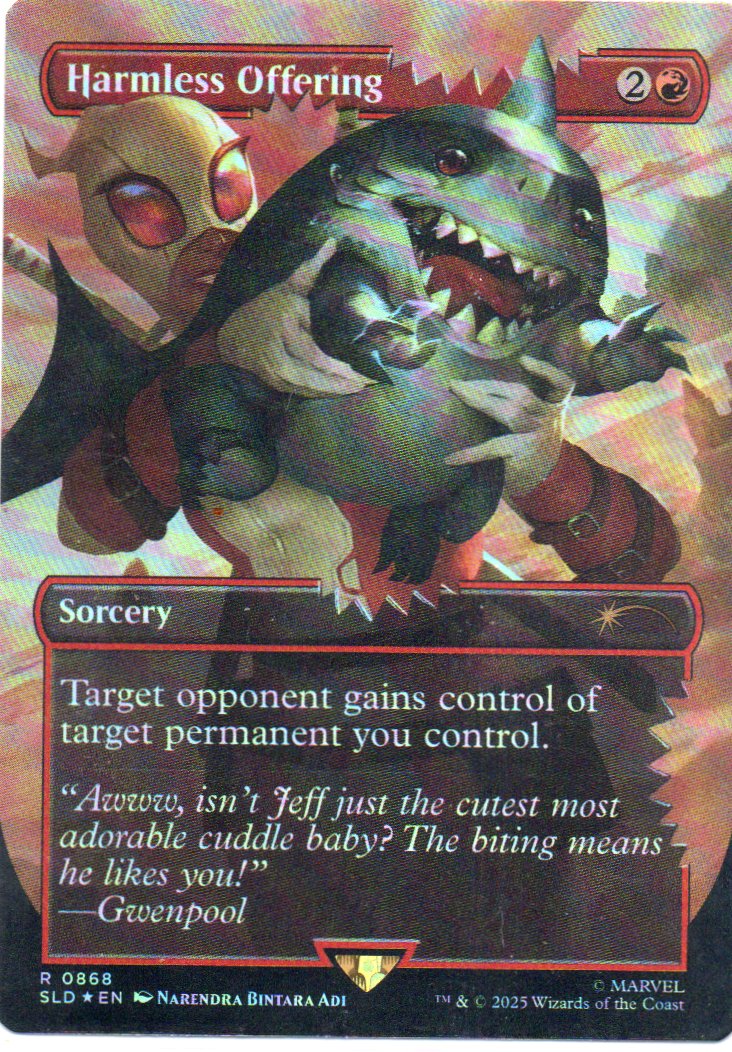 Harmless Offering SLD 868 Promo Foil