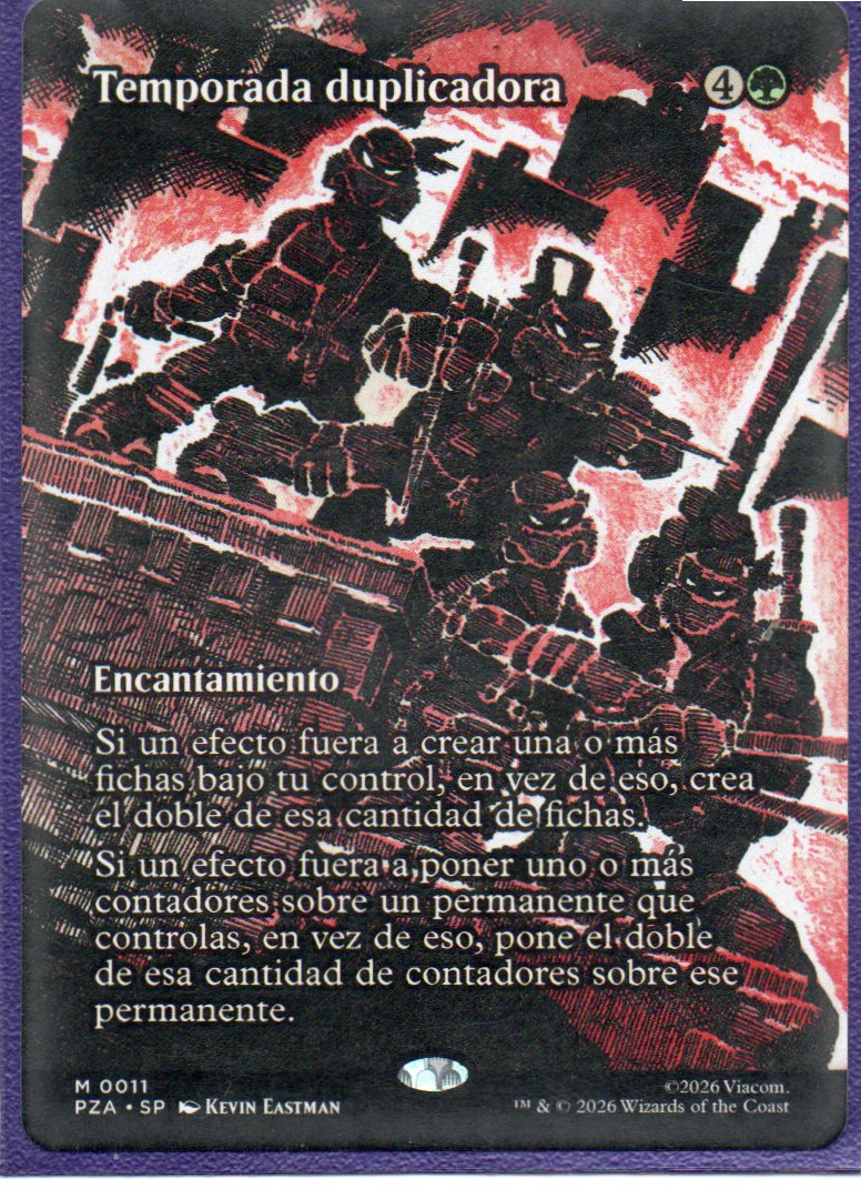 Temporada Duplicadora PZA 011 Mythic rare