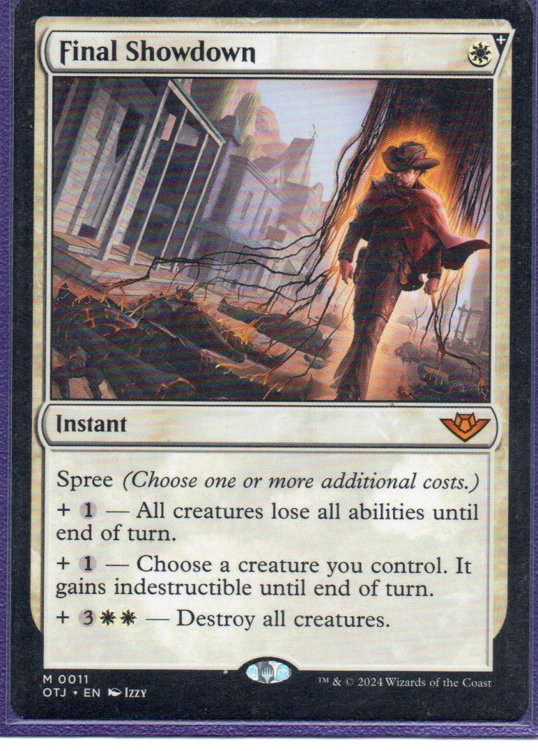 Final Showdown OTJ 011 Mythic rare