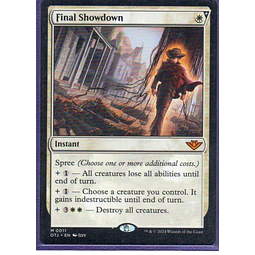 Final Showdown OTJ 011 Mythic rare