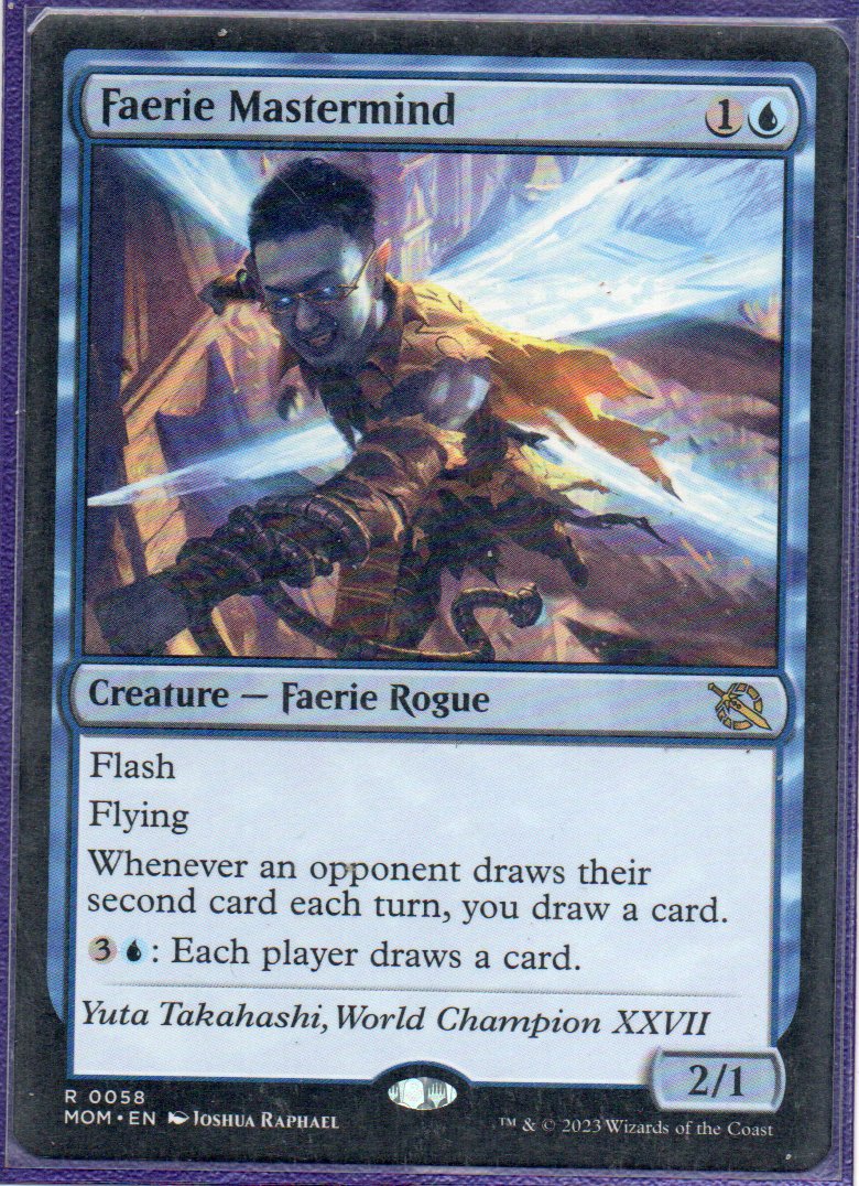 Faerie Mastermind MOM 58 Rare